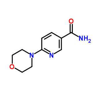 6-(4-吗啉)-3-吡啶羧酰胺结构式_56501-17-8结构式