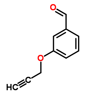 3-丙炔-2-氧基苯甲醛结构式_5651-87-6结构式