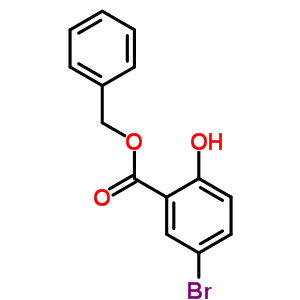 Benzyl 5-bromo-2-hydroxybenzoate Structure,56529-67-0Structure