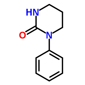 1-苯基四氢-2(1h)-嘧啶酮结构式_56535-85-4结构式