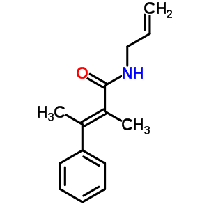 N-allyl-α,β-dimethylcinnamamide Structure,56604-91-2Structure