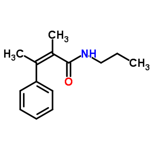 (Z)-α,β-dimethyl-n-propylcinnamamide Structure,56604-96-7Structure
