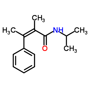 (Z)-α,β-dimethyl-n-isopropylcinnamamide Structure,56604-98-9Structure