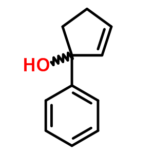 1-苯基-2-环戊烯-1-醇结构式_56667-10-8结构式