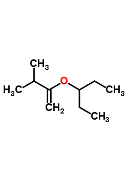 2-(3-戊氧基)-3-甲基-1-丁烯结构式_56798-18-6结构式