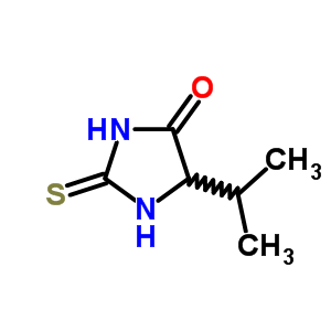 5-Isopropyl-2-thioxo-4-imidazolidinone Structure,56805-20-0Structure