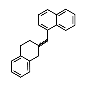 1,2,3,4-Tetrahydro-2-(1-naphthalenylmethyl)naphthalene Structure,56818-06-5Structure