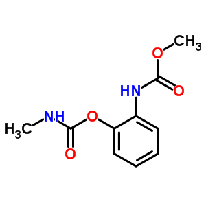 O-(methylcarbamoyloxy)carbanilic acid methyl ester Structure,56836-60-3Structure
