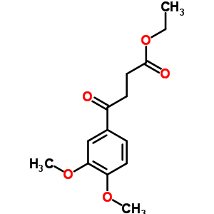 Ethyl 4-(3,4-dimethoxyphenyl)-4-oxobutyrate Structure,56872-60-7Structure