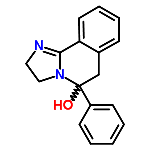 2,3,5,6-Tetrahydro-5-phenylimidazo[2,1-a]isoquinolin-5-ol Structure,56882-45-2Structure