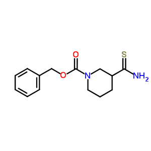 (1-Cbz-3-piperidine)carbothioamide Structure,569348-15-8Structure
