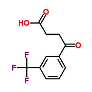 4-Oxo-4-(3-trifluoromethylphenyl)butyric acid Structure,56948-76-6Structure