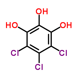 4,5,6-Trichlorobenzene-1,2,3-triol Structure,56961-21-8Structure