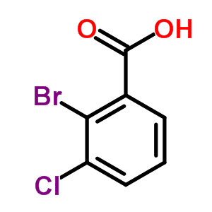 2-溴-3-氯苯甲酸结构式_56961-26-3结构式