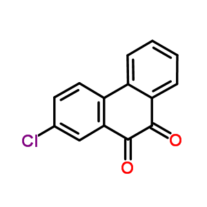 2-氯-9,10-菲二酮结构式_56961-98-9结构式