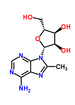 8-Methyladenosine Structure,56973-12-7Structure