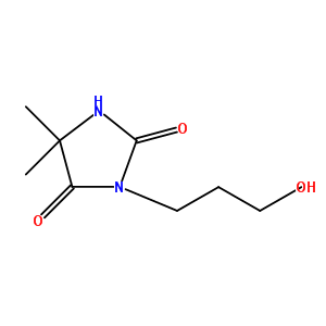 5,5-Diphenylhydantoin-3-butyric acid Structure,56976-66-0Structure