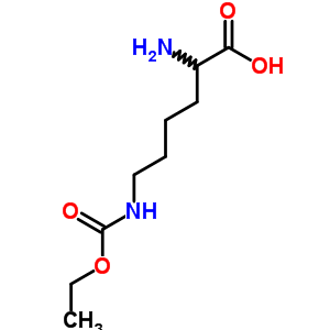 2-氨基-6-(乙氧基羰基氨基)己酸结构式_5701-16-6结构式