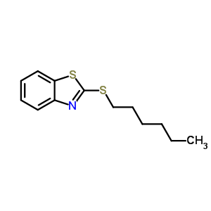 2-Hexylsulfanylbenzothiazole Structure,57050-78-9Structure