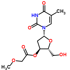 3-O-methoxyacetylthymidine Structure,57064-86-5Structure