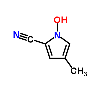 1H-pyrrole-2-carbonitrile,1-hydroxy-4-methyl-(9ci) Structure,57097-42-4Structure