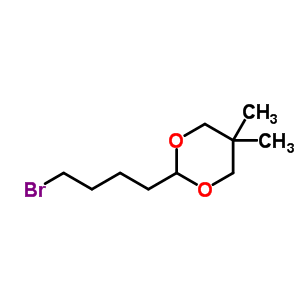 2-(4-Bromobutyl)-5,5-dimethyl-1,3-dioxane Structure,57101-35-6Structure