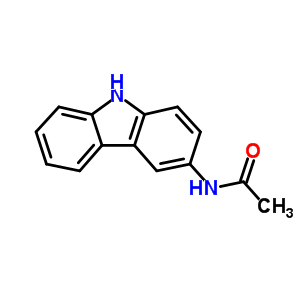 3-乙酰基氨基咔唑结构式_57102-95-1结构式