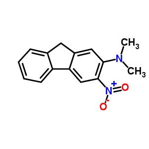 2-Dimethylamino-3-nitrofluorene Structure,57105-64-3Structure