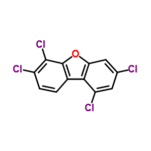 1,3,6,7-Tetrachlorodibenzofuran Structure,57117-36-9Structure