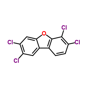 2,3,6,7-Tetrachlorodibenzofuran Structure,57117-39-2Structure