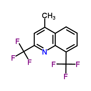2,8-Bis(trifluoromethyl)-4-methylquinoline Structure,57124-23-9Structure