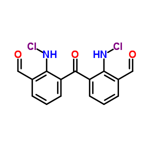 2-(Chloroamino)-3-[2-(chloroamino)-3-formyl-benzoyl ]benzaldehyde Structure,57138-85-9Structure