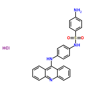 N-[4-[(acridine-9-yl)amino]phenyl ]-4-aminobenzenesulfonamide Structure,57164-91-7Structure