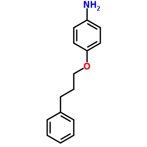 4-(3-苯基丙氧基)苯胺结构式_57181-86-9结构式