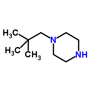 (9ci)-1-(2,2-二甲基丙基)-哌嗪结构式_57184-50-6结构式