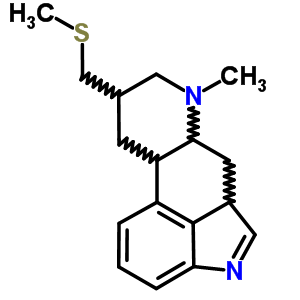 (8Beta)-6-methyl-8-((methylthio)methyl)ergoline Structure,57202-76-3Structure