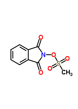 2-Methylsulfonyloxyisoindole-1,3-dione Structure,57212-70-1Structure