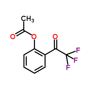 2-乙酰氧基-2,2,2-三氟苯乙酮结构式_57230-51-0结构式