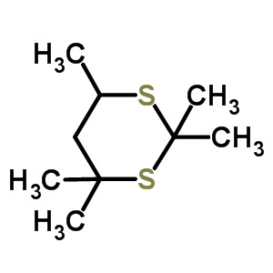 2,2,4,4,6-五甲基-1,3-二噻烷结构式_57289-13-1结构式