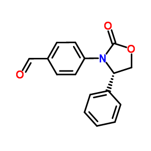 (S)-4-(2-oxo-4-phenyloxazolidin-3-yl)benzaldehyde Structure,572922-99-7Structure