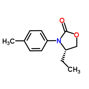 (S)-4-ethyl-3-p-tolyloxazolidin-2-one Structure,572923-06-9Structure