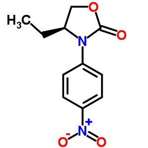 (S)-4-ethyl-3-(4-nitrophenyl)oxazolidin-2-one Structure,572923-12-7Structure