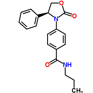 (S)-4-(2-oxo-4-phenyloxazolidin-3-yl)-n-propylbenzamide Structure,572923-17-2Structure