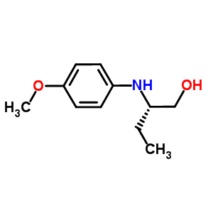 (S)-2-(4-methoxyphenylamino)butan-1-ol Structure,572923-28-5Structure