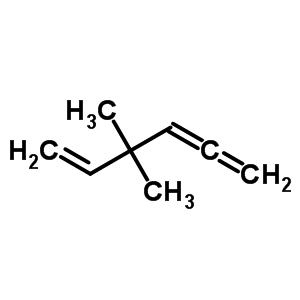 2,2-Dimethyl-1,3,5-hexatriene Structure,57342-48-0Structure