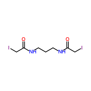 N,n’-trimethylenebis(iodoacetamide) Structure,57355-26-7Structure