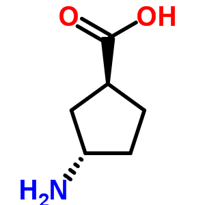 3-氨基环戊烷-1-羧酸结构式_57376-72-4结构式