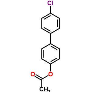 4’-Chloro-1,1’-biphenyl-4-ol acetate Structure,57396-87-9Structure