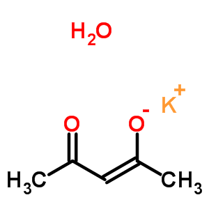 乙酰丙酮半水合物钾结构式_57402-46-7结构式