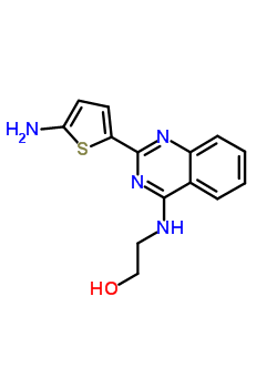 2-[[2-(5-Amino-2-thienyl)-4-quinazolinyl ]amino]ethanol Structure,57584-56-2Structure
